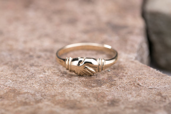 Ladies Friendship Ring 10K Gold -  Mary-Anne's Irish Gift Shop