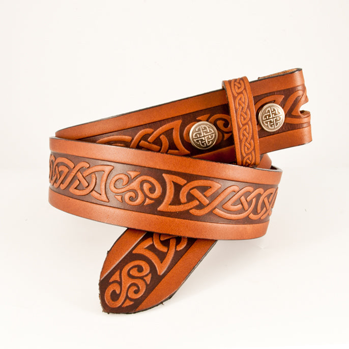 Celtic Rope Belt | Blush