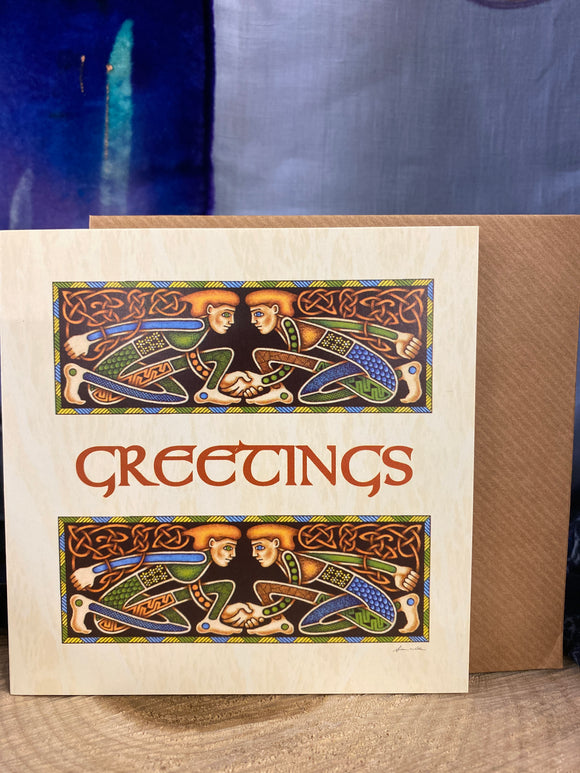 Greeting Card - Greetings -  Natures Craft