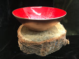 Enamel Copper Red Bowl Large -  Maeb