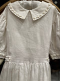 Handmade Irish Linen Girls Communion Dress