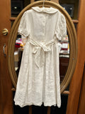 Handmade Irish Linen Girls Communion Dress
