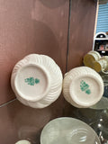 Belleek Ribbon Sugar & Creamer Set