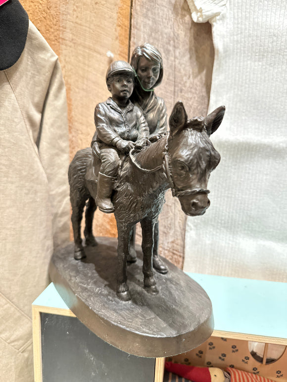 Genesis Bronze Sculpture Pony Ride