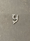 Ladies Sterling Silver Celtic Initial Pendant