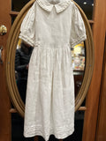 Handmade Irish Linen Girls Communion Dress