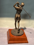 Bronze 10in  Female Golfer