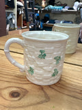 Belleek Shamrock Keepsake Mug