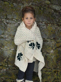 Baby Aran Cable Knit Blanket