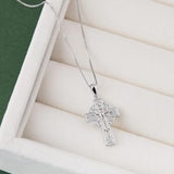 Sterling Filigree Celtic Cross Pendant