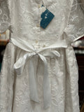 Handmade Irish Linen Girls Communion Dress