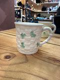 Belleek Shamrock Keepsake Mug
