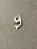 Ladies Sterling Silver Celtic Initial Pendant