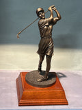 Bronze 10in  Female Golfer