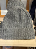 Supersoft Ribbed Hat Grey
