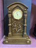 Bronze Hurler Clock Medium