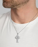 Sterling Gospel Celtic Cross Pendant