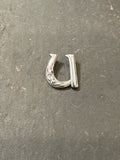 Ladies Sterling Silver Celtic Initial Pendant