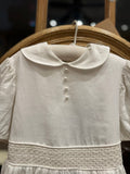 Handmade Irish Linen Girls Communion Dress
