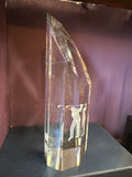 Crystal Golfer Prism CRY082