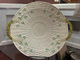 Belleek Shamrock Bread Plate
