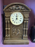 Bronze Hurler Clock Large
