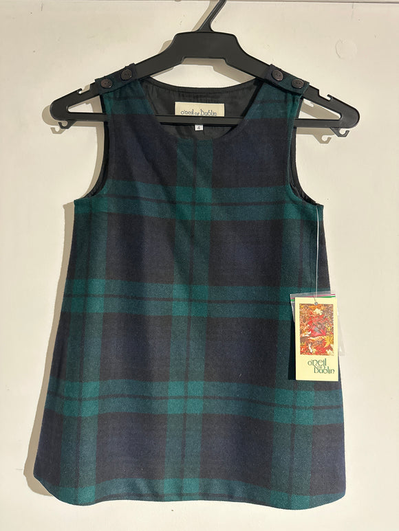 Blackwatch Tartan Wool Dress Blackwatch Tartan Wool Dress