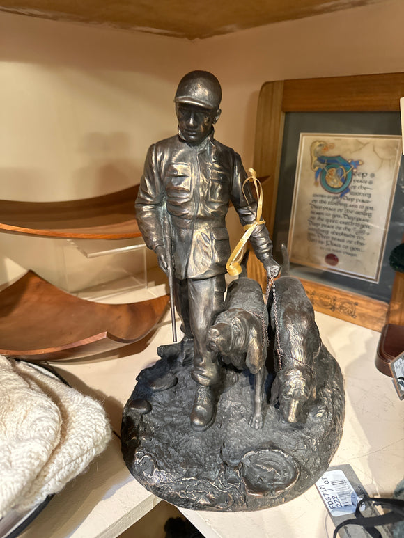Genesis Bronze Sculpture Hunter & Bloodhounds Limited Edition