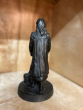 Jeanne Rynhart Bronze Sculpture 9 inch Girl at the Pump