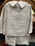 Handmade Irish Linen Top and Bottom Set