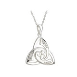 Sterling Silver Celtic Spiral Pendant