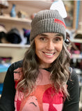 Blanket Stitch Ribbed Hat