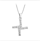 Ladies Sterling Silver St Brigids Cross Pendant