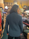 Aran Tunic with Heart Cable