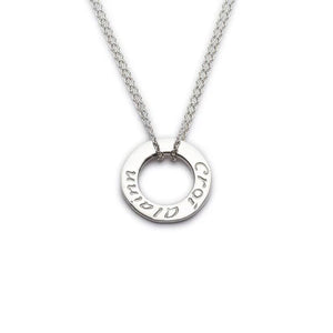 Enibas Croí álainn....a beautiful heart double pendant.. Sterling Silver