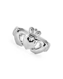 Ladies Sterling Silver Heavyweight Claddagh Ring