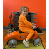 Organic Cotton Children’s PJ’s waffle set Orange