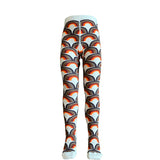 Organic Cotton Children’s Tights made in Ireland Rainbows