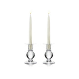 Simon Pearce Hartland Candle Holder Pair