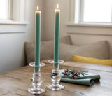 Simon Pearce Hartland Candle Holder Pair