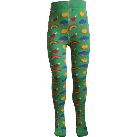 Organic Cotton Children’s Tights made in Ireland Rainbows