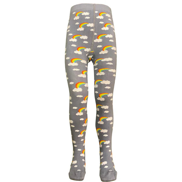Organic Cotton Children’s Tights made in Ireland Rainbows