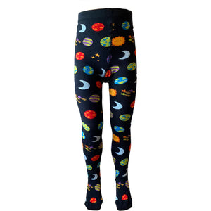 Organic Cotton Children’s Tights made in Ireland Galaxy