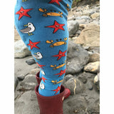 Organic Cotton Children’s Tights made in Ireland Seaside