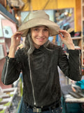 Irish Linen Rain Hat…Natural