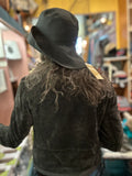 Irish Linen Rain Hat…Black