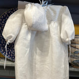 Irish Linen Heirloom Christening Gown