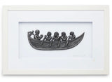Wild Goose Studio Gallery Framed...Strength In Unity, St Brendans Boat