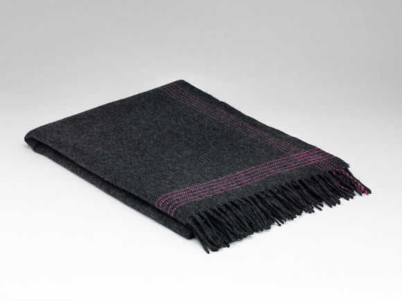 McNutt of Donegal Cashmere & Merino Blanket/Throw -  McNutts of Donegal