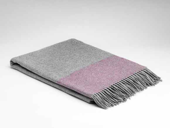 McNutt of Donegal Cashmere & Merino Blanket/Throw -  McNutts of Donegal